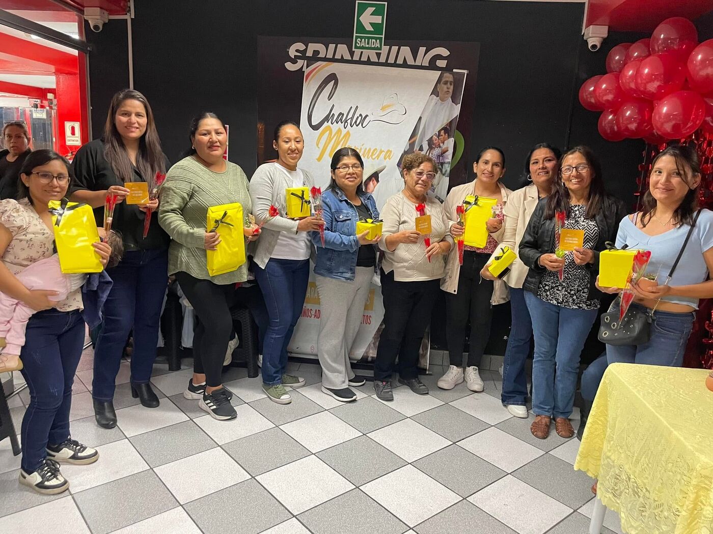 Celebración por San Valentín con las mamás