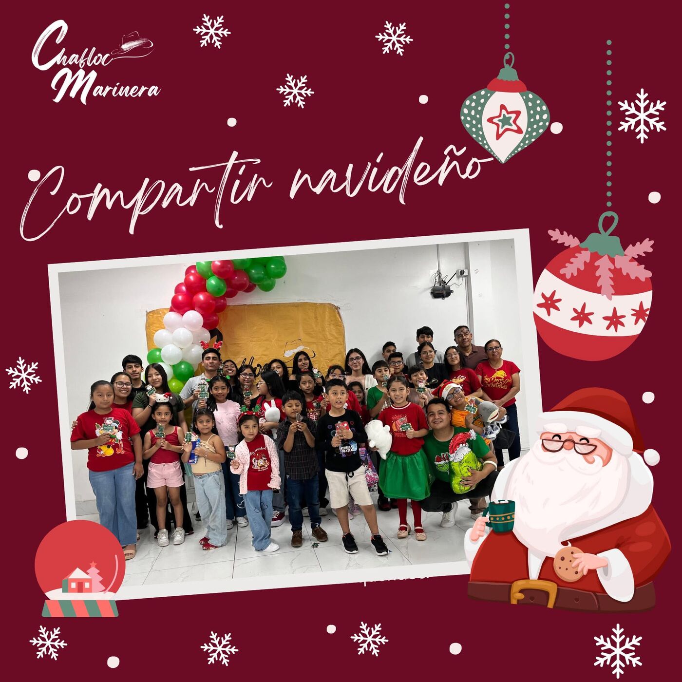 Compartir navideño Chafloc Marinera