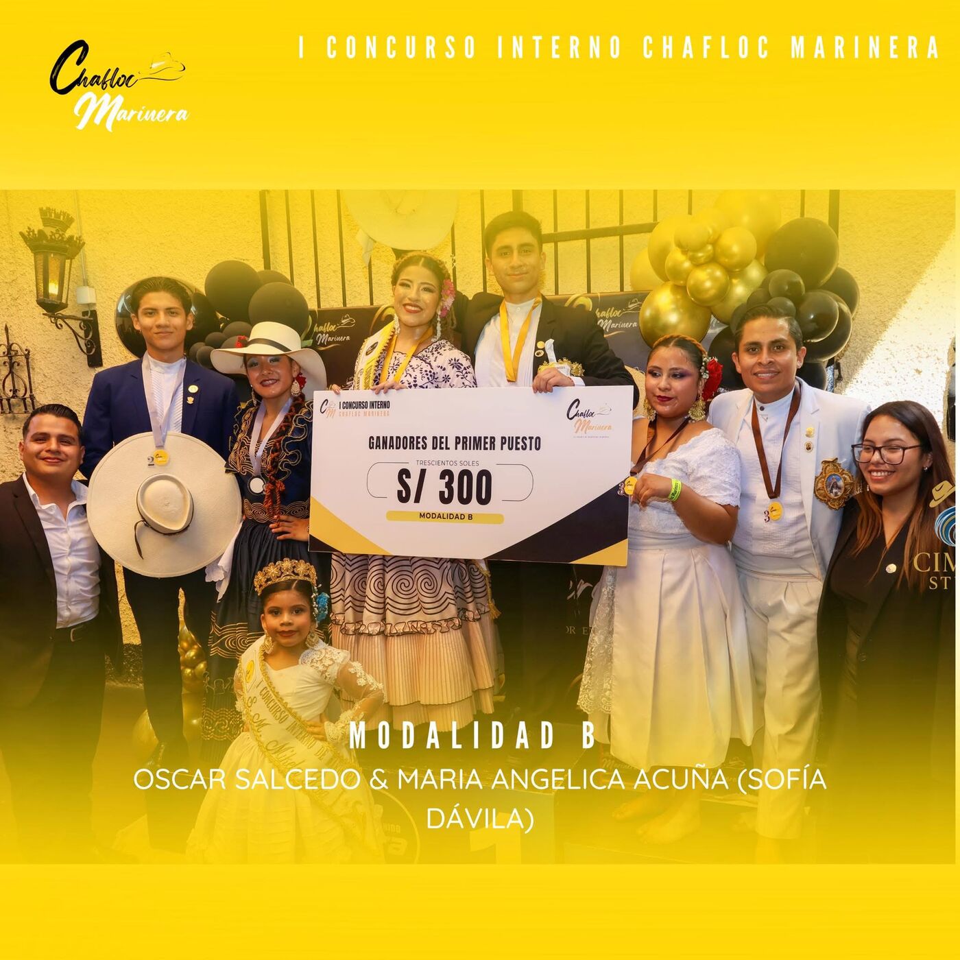 Premiación Modalidad B, concurso interno Chafloc